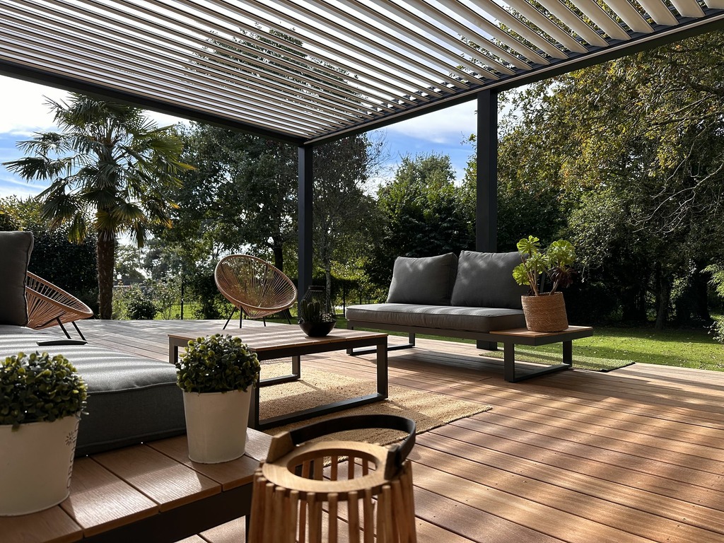 pergola sur mesure Loire Atlantique